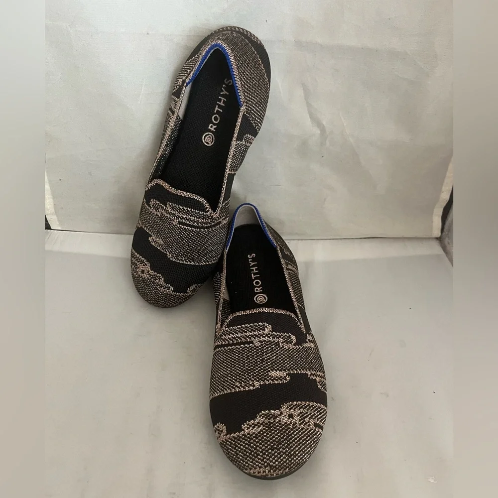 Rothy’s kids retired print loafer ballet flat